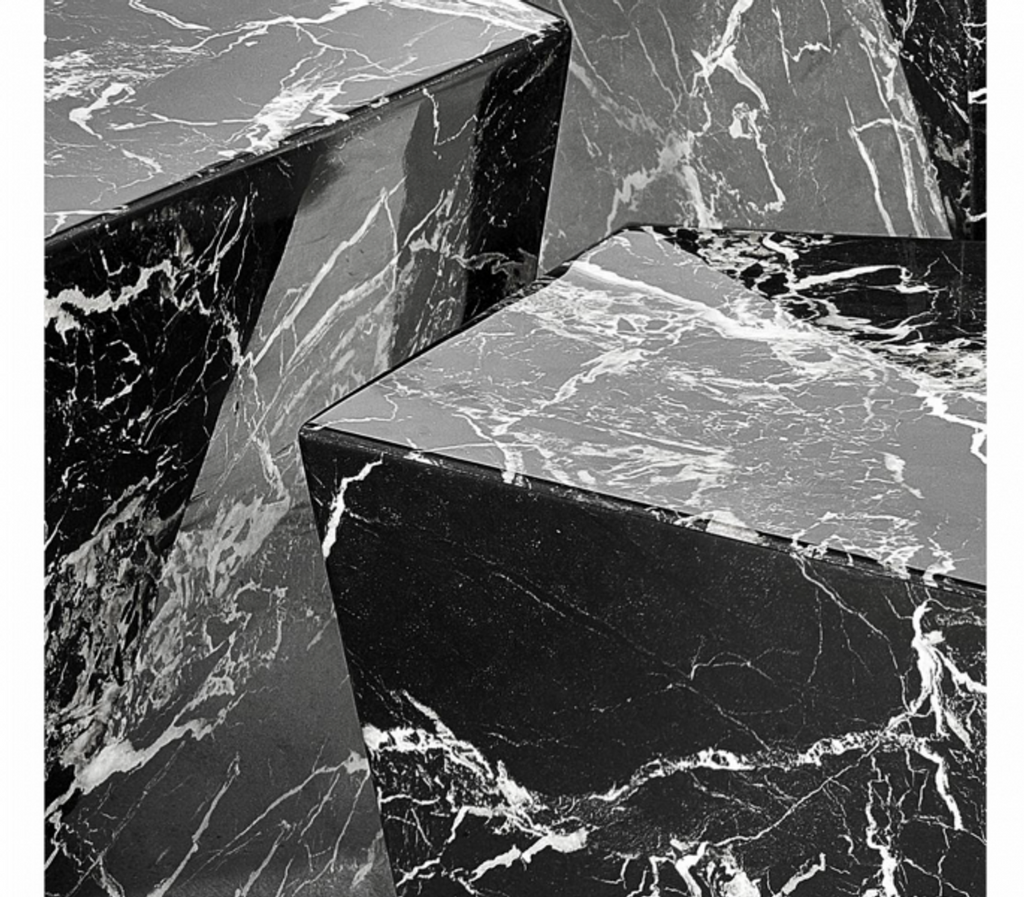 Art Deco Luxus Couchtisch Kunstmarmor 3er Set - Wohnzimmer Salon Tisch - Luxus Möbel