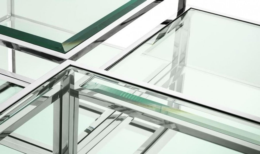 Art Deco Luxus Couchtisch 4er Set - Wohnzimmer Salon Tisch