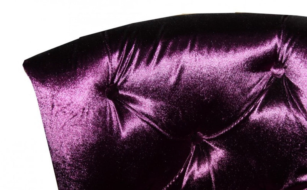 Barock Salon Stuhl Lila / Schwarz - Designer Sessel - Luxus Qualität