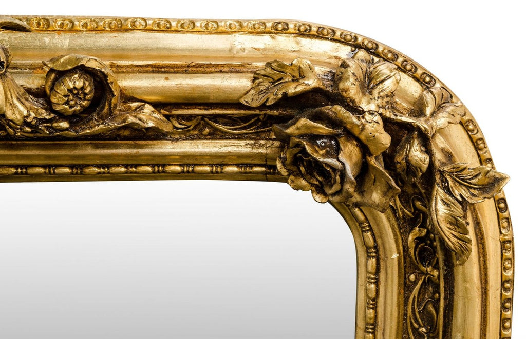 Antik Stil Wandspiegel Gold 142 x H. 100 cm - Barock Möbel