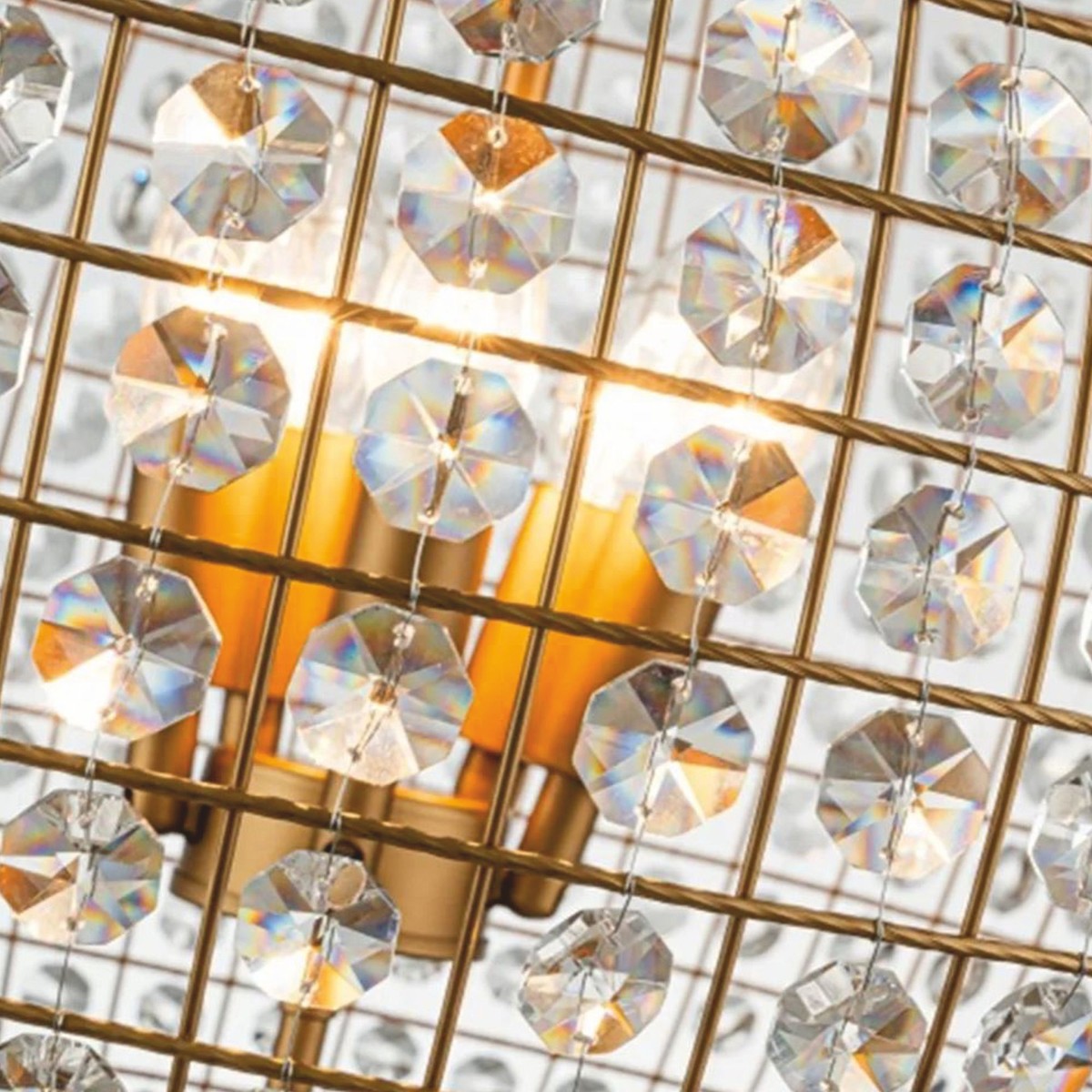 Barock Kristall Kronleuchter Gold Ø 61 x H. 80 cm - Barock Leuchten