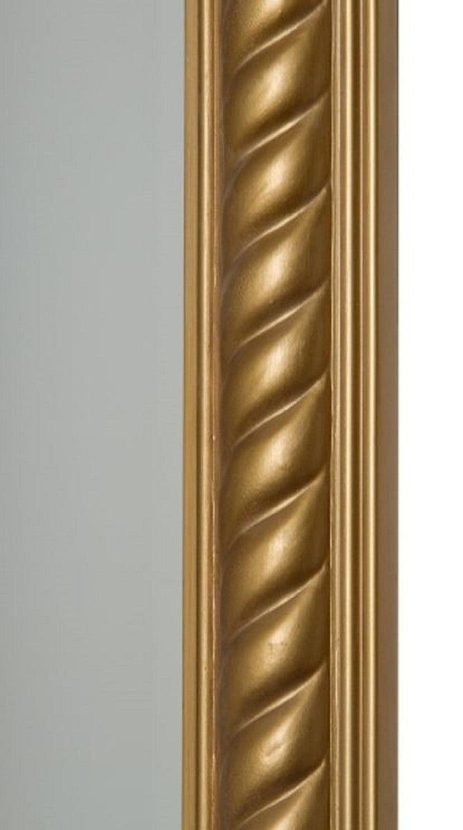 Barock Spiegel / Wandspiegel Antik Gold 52 x H. 62 cm - Barockmöbel