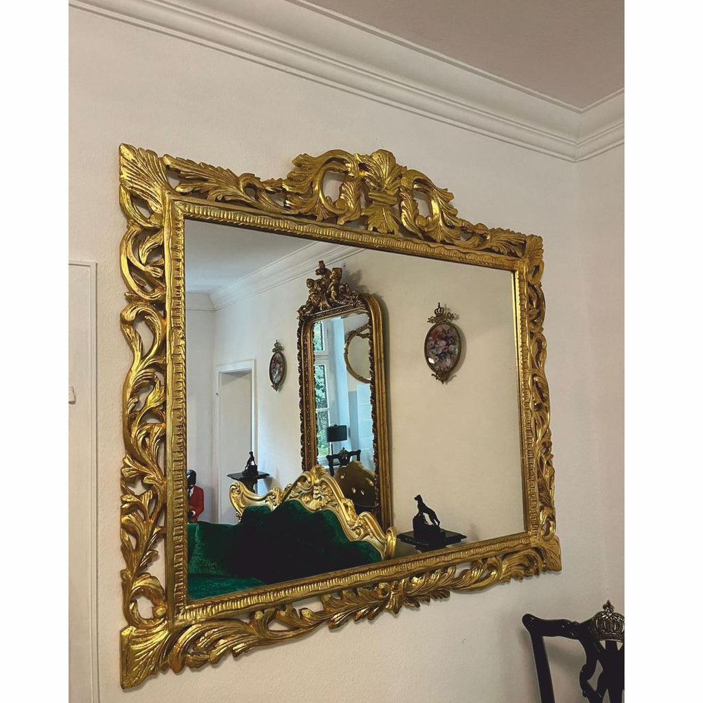Barock Spiegel Gold 153 x H. 140 cm - Barockstil Interior