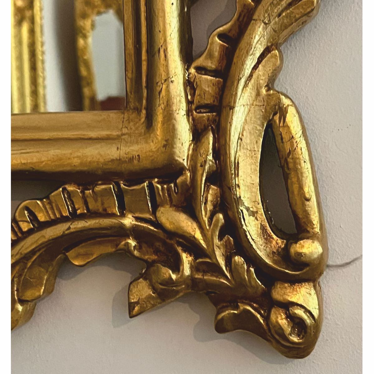 Barock Spiegel Antik Gold H. 110 cm - Barockstil Interior