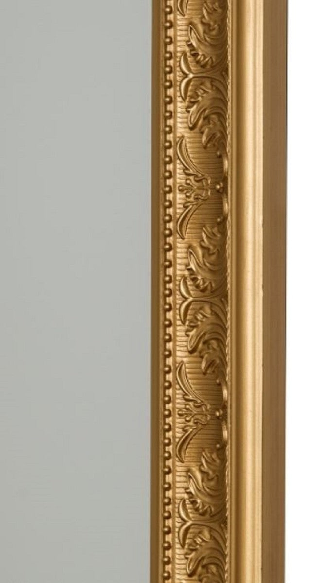 Barock Spiegel Gold 72 x H. 132 cm - Handgefertigter Barock Wandspiegel
