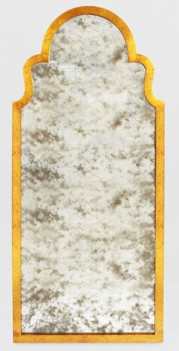 Barock Wandspiegel Antik Gold - Eleganter Barock Spiegel mit antikem Spiegelglas - Barock Möbel